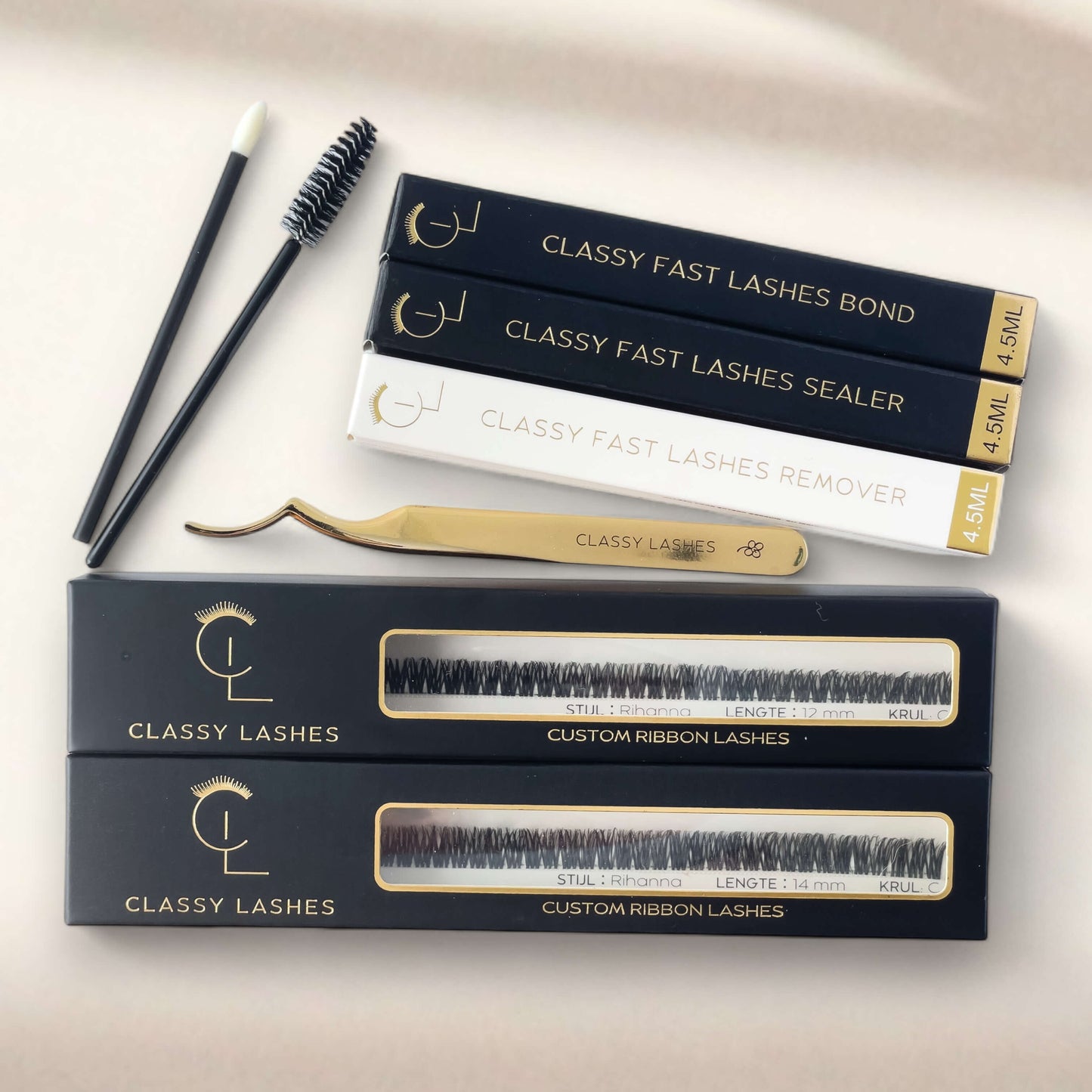 fast-lashes-starter-kit-met-wimperlijm-sealer-remover-tweezer-en-ribbon-lashes-van-classy-lashes-rihanna-12-mm-en-14-mm-van-classy-lashes